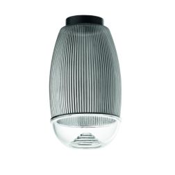 EKOS SOSPENSIONE SINGOLA CON DIFFUSORE IN VETRO COLORARO D12 CM LED 6W LUCE 3000K MODERNA 2