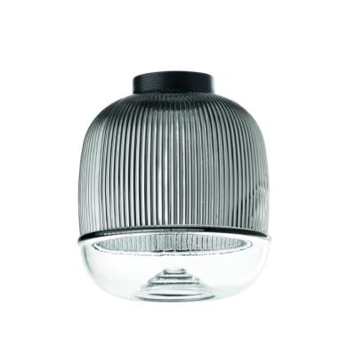 EKOS SOSPENSIONE SINGOLA CON DIFFUSORE IN VETRO COLORARO D15 CM LED 6W LUCE 3000K MODERNA