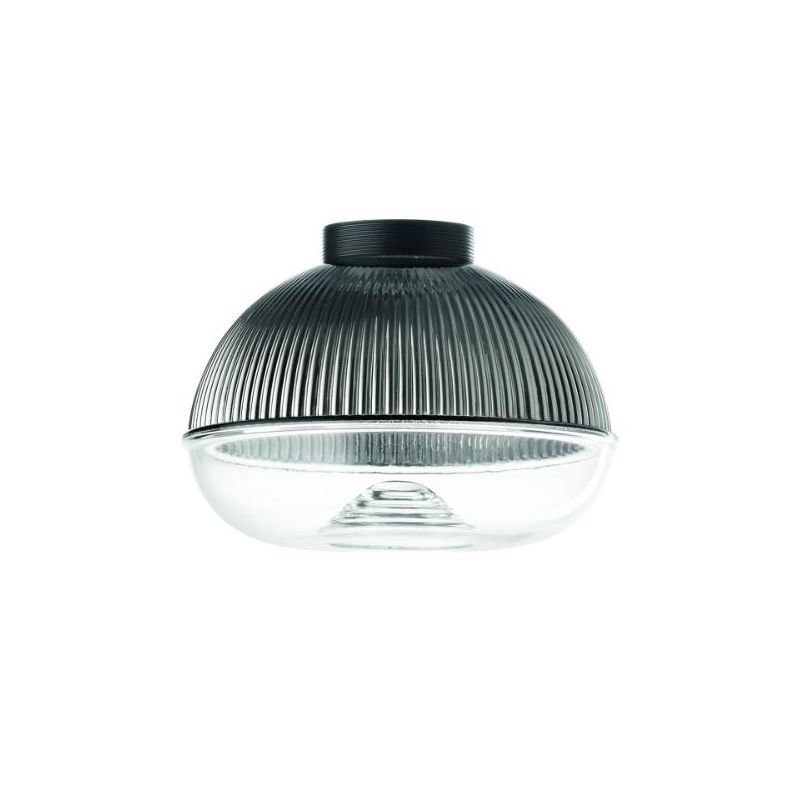 EKOS SOSPENSIONE SINGOLA CON DIFFUSORE IN VETRO COLORATO D18 CM LED 6W LUCE 3000K MODERNA