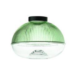 EKOS SOSPENSIONE SINGOLA CON DIFFUSORE IN VETRO COLORATO D18 CM LED 6W LUCE 3000K MODERNA 2