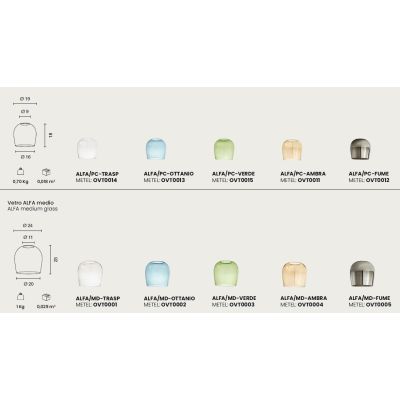 PINTA SOSPENSIONE 3 LUCI IN METALLO NERO CON DIFFUSORI IN VETRO COLORATO LED 25W LUCE 3000K MODERNA ONDALUCE CICIRIELLO - Crista