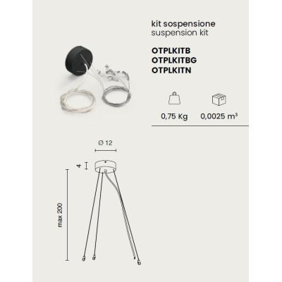 GLOBUS LAMPADARIO A SOSPENSIONE AD ANELLO 3 MISURE LED DIMMERABILE LUCE CCT 3000K-4000K 3 COLORI