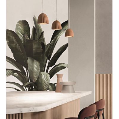 CONCRETE PICCOLA SOSPENSIONE SINGOLA IN CEMENTO D10.5 CM BIANCO, RUGGINE O CEMENTO STILE VINTAGE