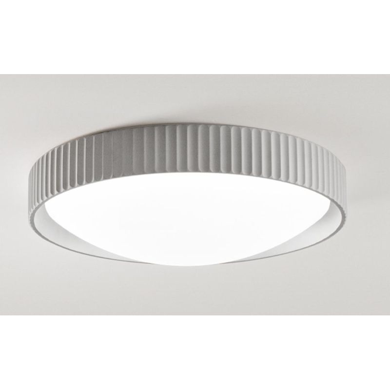 CONCRETE PLAFONIERA IN CEMENTO 3 COLORI D41 CM LED 20W LUCE 3000K STILE VINTAGE