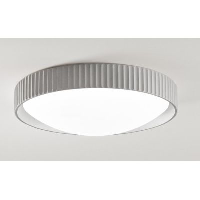 CONCRETE PLAFONIERA IN CEMENTO 3 COLORI D41 CM LED 20W LUCE 3000K STILE VINTAGE