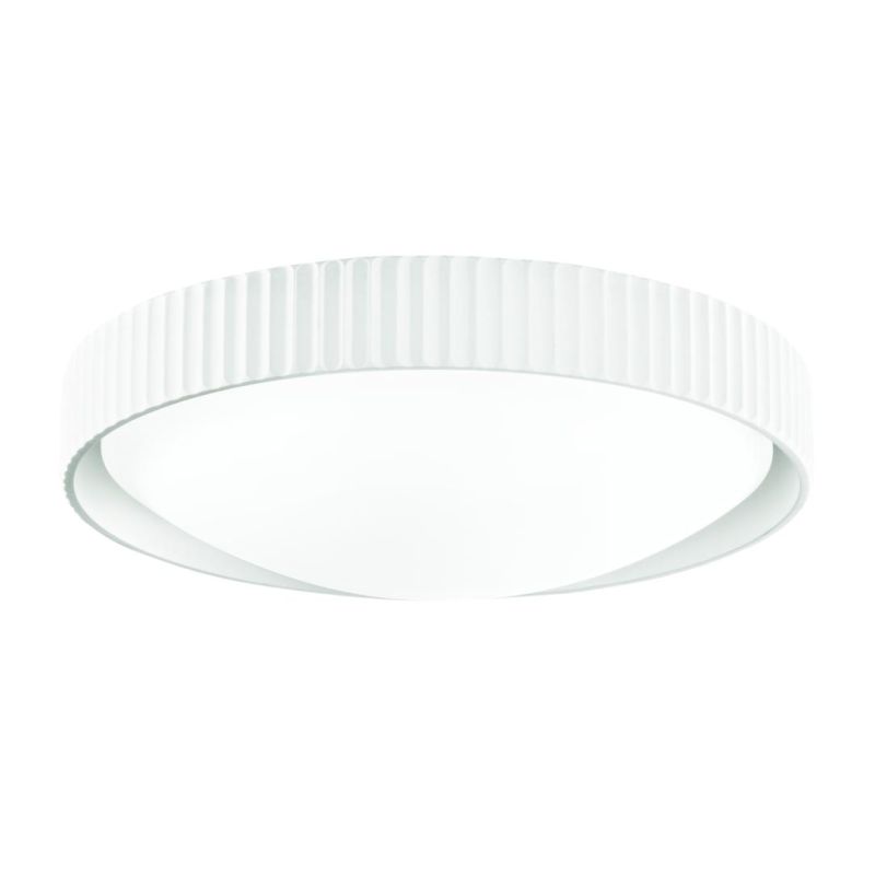 CONCRETE PLAFONIERA IN CEMENTO 3 COLORI D41 CM LED 20W LUCE 3000K STILE VINTAGE