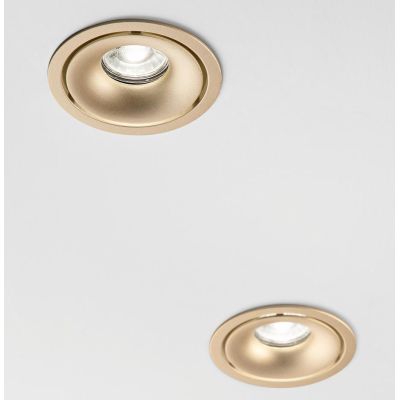 BAYA FARETTO DA INCASSO ROTONDO IN ALLUMINIO 3 COLORI CON PORTALAMPADA GU10 MODERNO