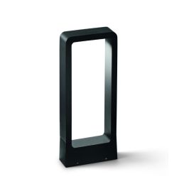 NATURE PALO DA ESTERNI IN 3 MISURE IP65 LED INTEGRATO LUCE 4000K ALLUMINIO NERO O CORTEN DESIGN MODERNO 2