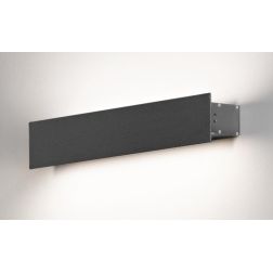 SIMBA APPLIQUE DA ESTERNO 2 MISURE IP65 LED LUCE 4000K BIEMISSIONE CORTEN O ANTRACITE MODERNA 2