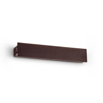 SIMBA APPLIQUE DA ESTERNO 2 MISURE IP65 LED LUCE 4000K BIEMISSIONE CORTEN O ANTRACITE MODERNA