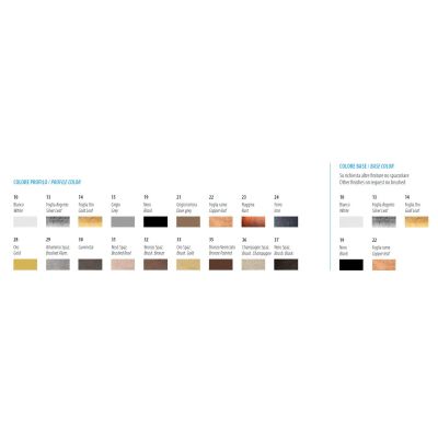 GLIFO LAMPADA DA PARETE LED 23W LUCE 2700K, 3000K E 4000K TORTORA CON BASE BIANCA DESIGN MODERNO