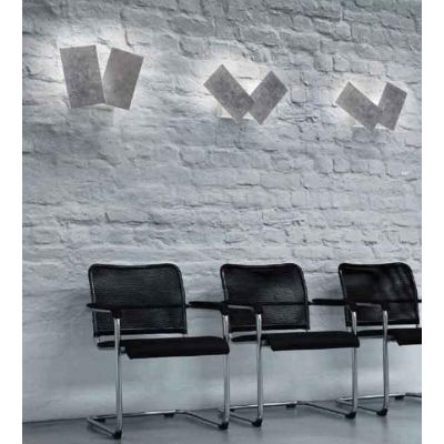 TIME LAMPADA DA PARETE CON DIFFUSORI ORIENTABILI IN ALLUMINIO 6 COLORI LED 30W LUCE 2700K,3000K E 4000K MODERNA