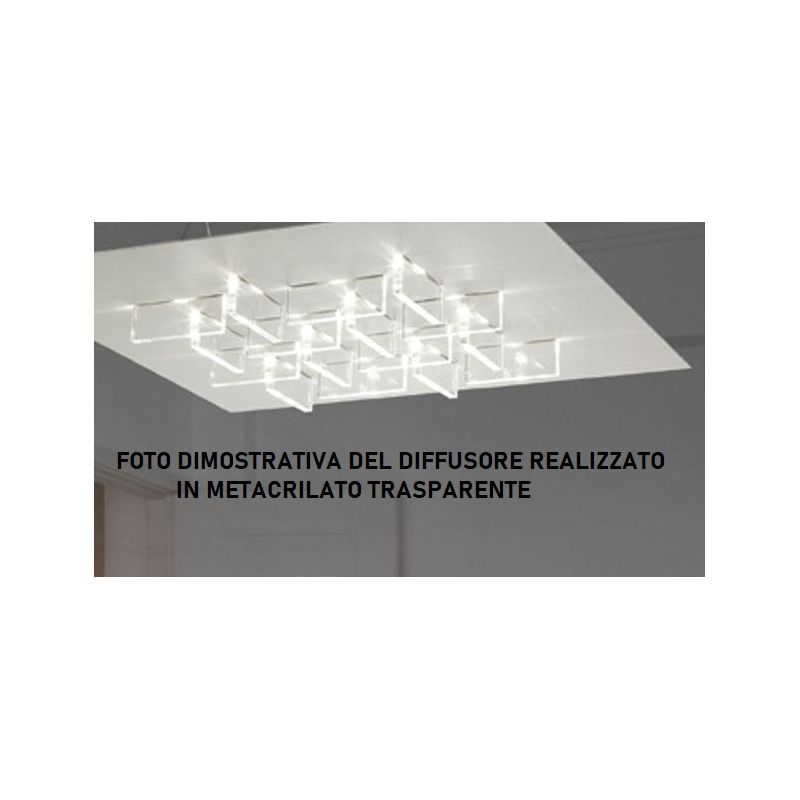CRISTALLI PLAFONIERA LED 35W FB Braga - Cristalensi Shop Online