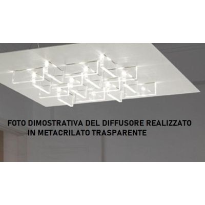 CRISTALLI PLAFONIERA LED 35W FB Braga - Cristalensi Shop Online
