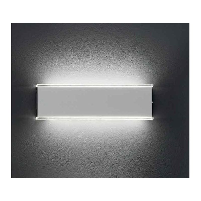 GAMMA LAMPADA DA PARETE DI COLORE BIANCO LED 23W 3000K FB Braga - Cristalensi Shop Online