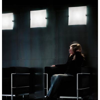 GLASS LAMPADA DA SOFFITTO/PARETE LED 20W DIMMERABILE FB Braga - Cristalensi Shop Online