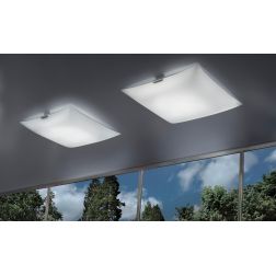 GLASS LAMPADA DA SOFFITTO/PARETE LED 20W DIMMERABILE FB Braga - Cristalensi Shop Online 2