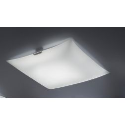GLASS LAMPADA DA SOFFITTO/PARETE LED 20W DIMMERABILE FB Braga - Cristalensi Shop Online