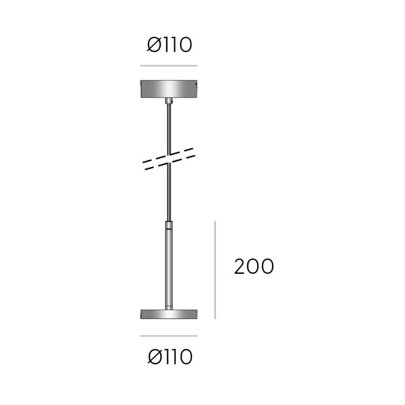 DONUT SOSPENSIONE CON DIFFUSORE ORIENTABILE IP54 LED 12W ALLUMINIO ANTRACITE LUCE 3000K E 4000K MODERNA SOVIL