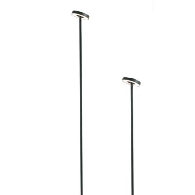 DONUT PALI DA GIARDINO CON DIFFUSORE ORIENTABILE IP54 LED 12W 2 MISURE ANTRACITE LUCE 3000K E 4000K SOVIL