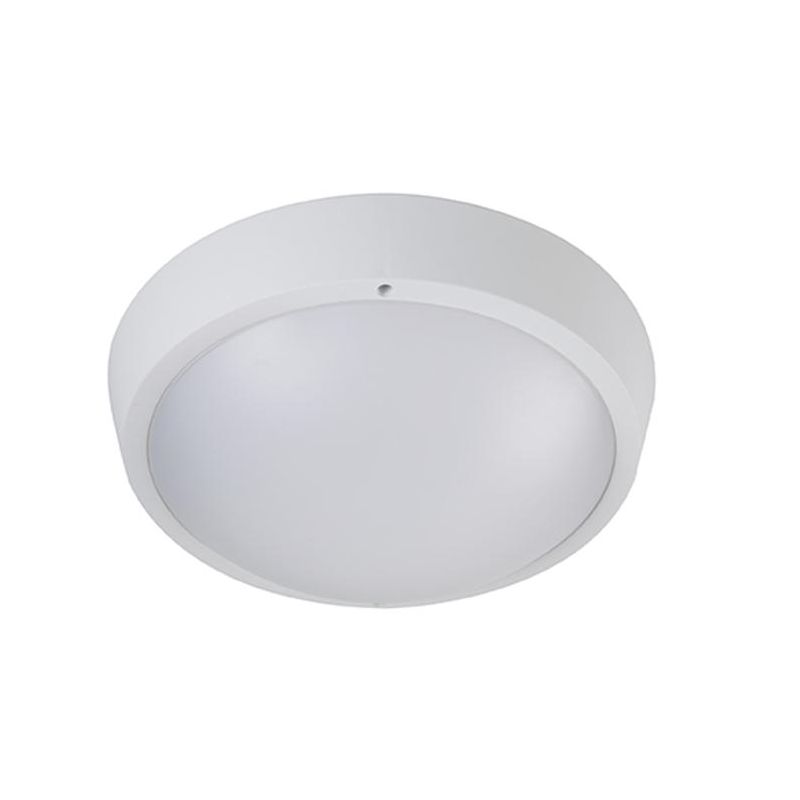 DORIS PLAFONIERA DA ESTERNO IP65 2 MISURE BIANCA E NERA LED INTEGRATO CCT 3000K-4000K-6500K DI SOVIL