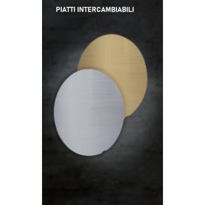 OBLO' PLAFONIERA DA ESTERNO D32 CM IP65 BIANCA LED 24W LUCE CCT 3000K-4000K-6500K MODERNA DI SOVIL