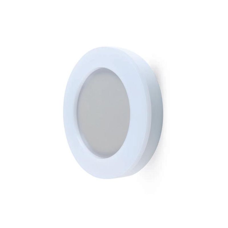 OBLO' PLAFONIERA DA ESTERNO D32 CM IP65 BIANCA LED 24W LUCE CCT 3000K-4000K-6500K MODERNA DI SOVIL