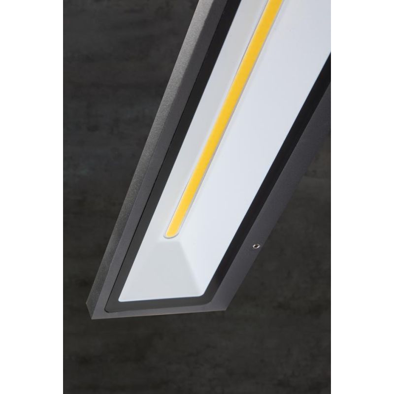 RESORT LAMPADA DA PARETE PER ESTERNO IP65 ALLUMINIO,BIANCA O ANTRACITE LED INTEGRATO LUCE 3000K E 4000K DI SOVIL