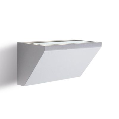RESORT LAMPADA DA PARETE PER ESTERNO IP65 ALLUMINIO,BIANCA O ANTRACITE LED INTEGRATO LUCE 3000K E 4000K DI SOVIL