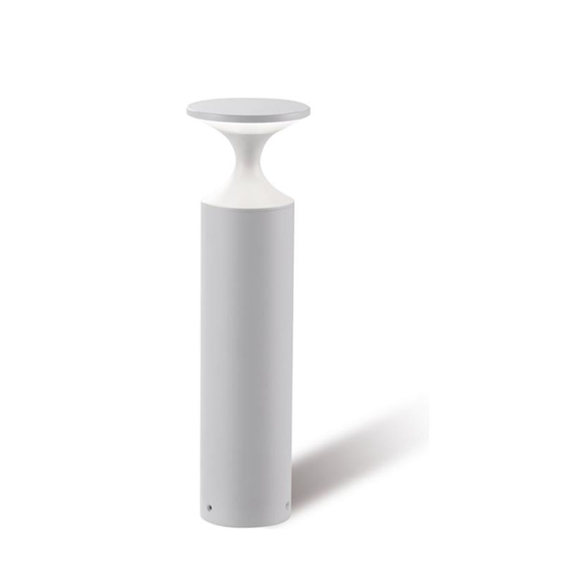 SIDRA PALO DA GIARDINO IP65 2 MISURE BIANCO E ANTRACITE LED INTEGRATO LUCE 3000K E 4000K MODERNO DI SOVIL