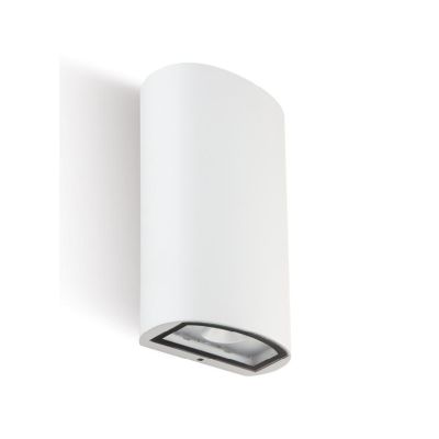 TAGLIO APPLIQUE DA ESTERNO IP54 BIANCA O ANTRACITE 2 MISURE LED INTEGRATO LUCE 3000K E 4000K MODERNA SOVIL