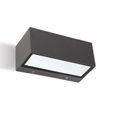 VETRA APPLIQUE DA ESTERNO BIEMISSIONE IP65 2 MISURE LED INTEGRATO LUCE 3000K E 4000K BIANCA,ALLUMINIO E ANTRACITE