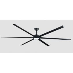 ROTTERDAM 30 VENTILATORE D300 CM LUCE LED 32W LUCE 3000K CON 6 PALE TELECOMANDO INCLUSO 2