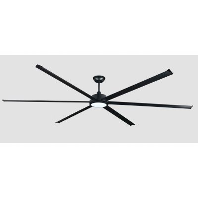 ROTTERDAM 30 VENTILATORE D300 CM LUCE LED 32W LUCE 3000K CON 6 PALE TELECOMANDO INCLUSO