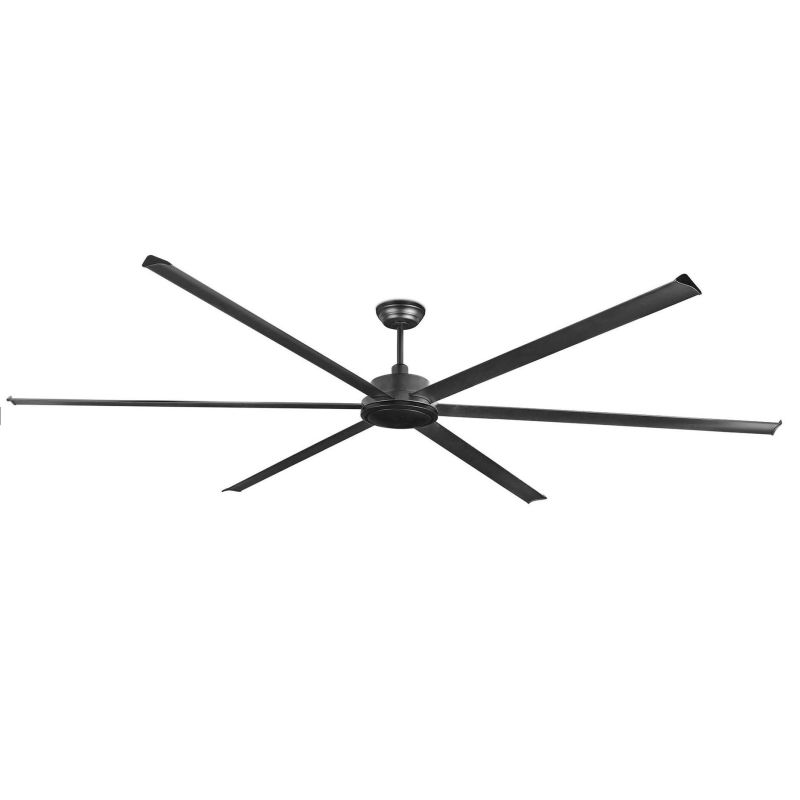 ROTTERDAM 30 VENTILATORE D300 CM SENZA LUCE BIANCO O NERO CON 6 PALE TELECOMANDO INCLUSO