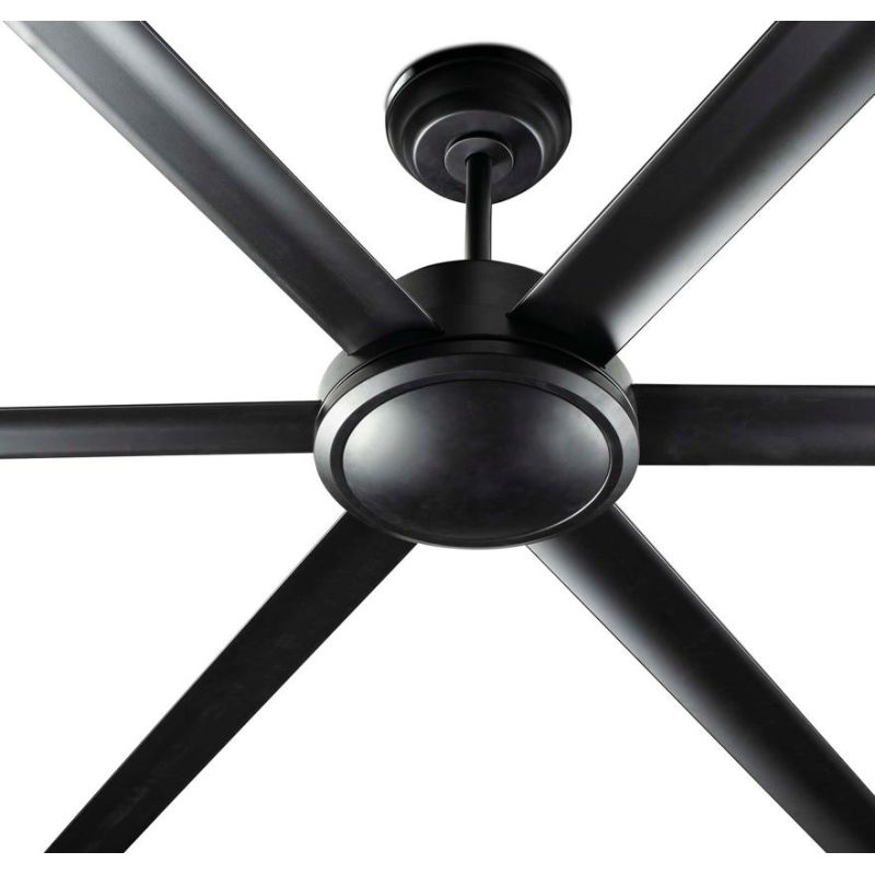 ROTTERDAM 25 VENTILATORE D250 CM SENZA LUCE BIANCO O NERO CON 6 PALE TELECOMANDO INCLUSO