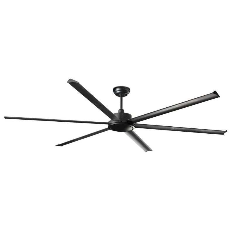 ROTTERDAM 25 VENTILATORE D250 CM SENZA LUCE BIANCO O NERO CON 6 PALE TELECOMANDO INCLUSO