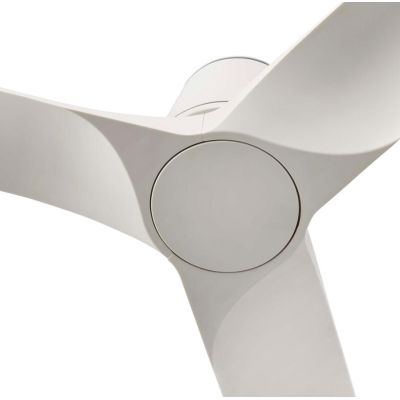 HEY TUB VENTILATORE D90 CM SENZA LUCE BIANCO O NERO CON 3 PALE IN ABS E TELECOMANDO INCLUSO
