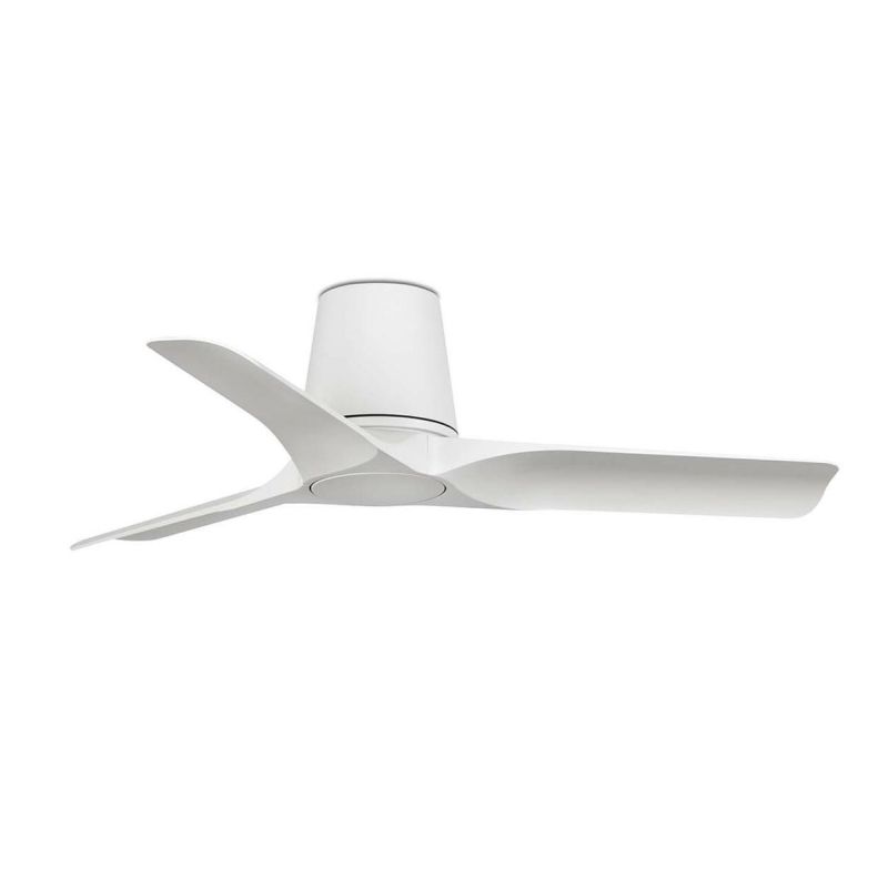 HEY TUB VENTILATORE D90 CM SENZA LUCE BIANCO O NERO CON 3 PALE IN ABS E TELECOMANDO INCLUSO