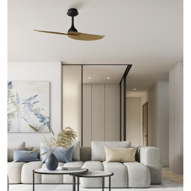 IPANEMA II VENTILATORE SENZA LUCE D106 CM 2 PALE 2 FINITURE COLORE CON TELECOMANDO INCLUSO