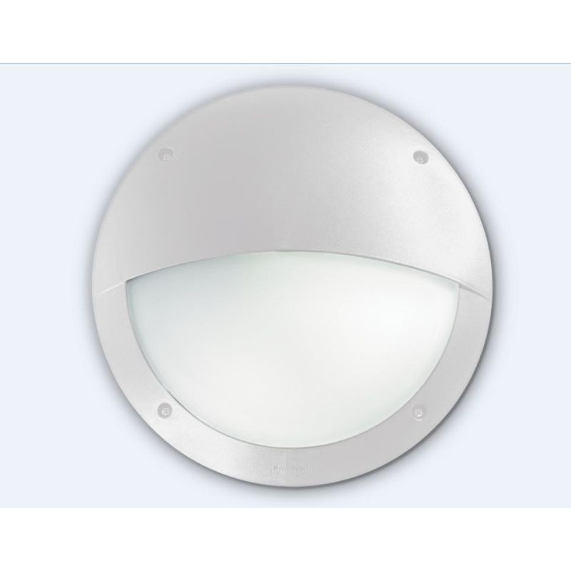 LAMPADA DA PARETE DA ESTERNI IP66 MODERNA CON PALPEBRA DUE COLORI MADE IN ITALY FUMAGALLI CRISTALENSI - Cristalensi Shop Online
