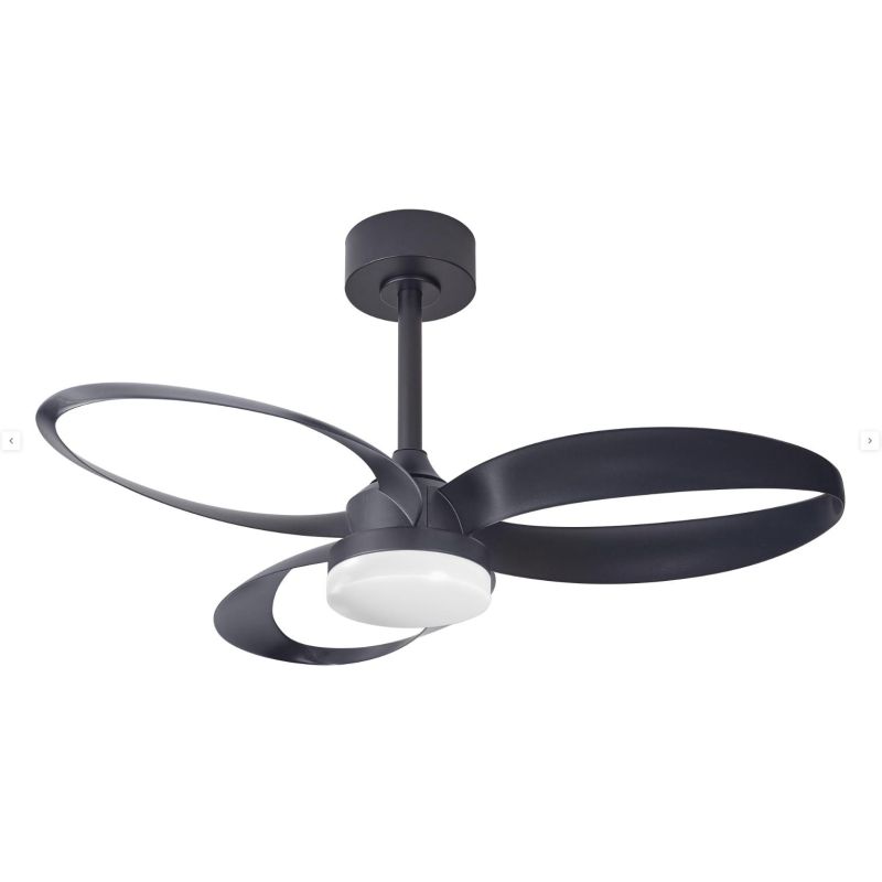 INFINITY VENTILATORE MODERNO D92 CM LED 20W DIMMERABILE 3 COLORI CON TELECOMANDO INCLUSO