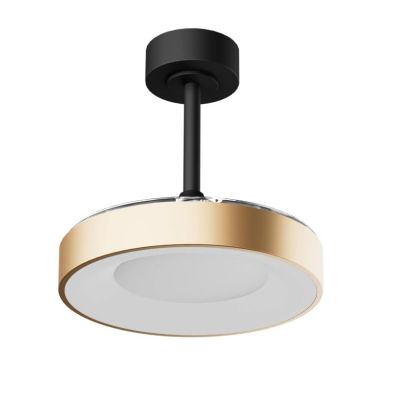 NISEKO VENTILATORE CON PALE A SCOMPARSA IN 2 MISURE LED INTEGRATO DIMMERABILE 3 COLORI CON TELECOMANDO INCLUSO