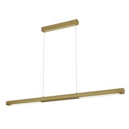 LINEAL SOSPENSIONE LINEARE CM 120 LED 24W LUCE 3000K DIMMERABILE ALLUMINIO 3 COLORI DESIGN MODERNO 2