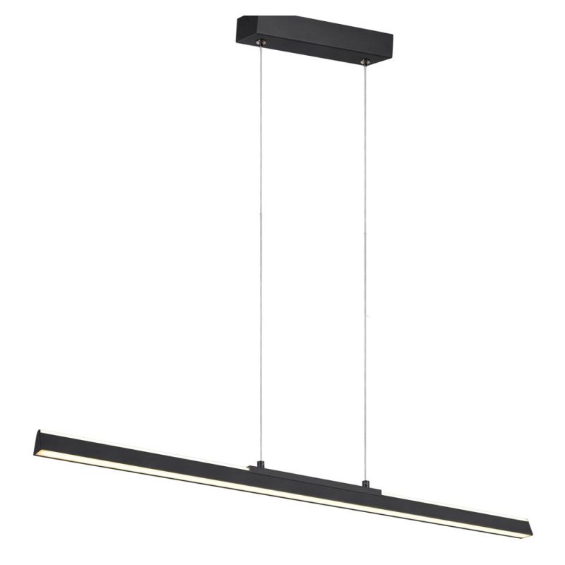 LINEAL SOSPENSIONE UP & DOWN 2 MISURE LED INTEGRATO LUCE 3000K ALLUMINIO 3 COLORI DESIGN MODERNO