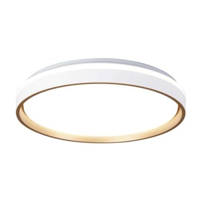 VERONA PLAFONIERA 2 MISURE ALLUMINIO ORO O GRIGIO LED INTEGRATO LUCE DIMMERABILE CON TELECOMANDO MODERNA