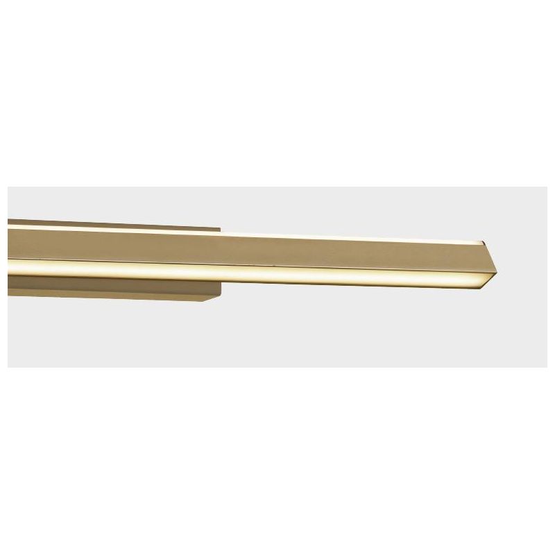 LINEAL LAMPADA DA PARETE UP & DOWN LED 22W LUCE 3000K ALLUMINIO BIANCO, NERO E ORO DESIGN MODERNO