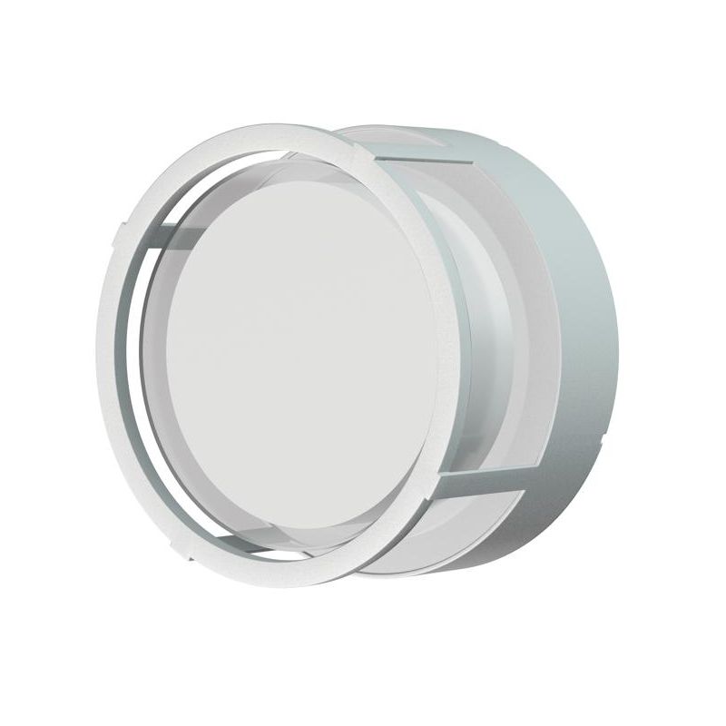 CREEK APPLIQUE ROTONDA DA ESTERNO ANTI CORROSIONE IP65 LED 15W LUCE CCT NERO, BIANCO E CORTEN MODERNA