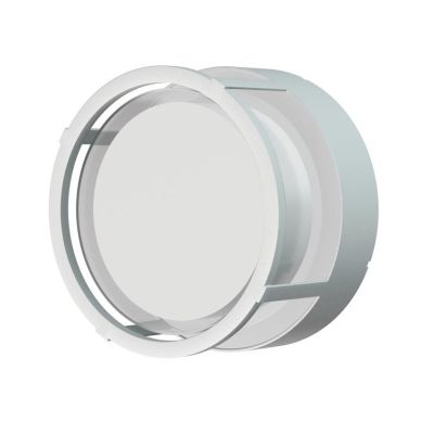 CREEK APPLIQUE ROTONDA DA ESTERNO ANTI CORROSIONE IP65 LED 15W LUCE CCT NERO, BIANCO E CORTEN MODERNA