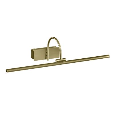 PARACURU APPLIQUE DA SPECCHIO CROMO,NERO E OTTONE LED INTEGRATO LUCE 3000K 3 MISURE MODERNA